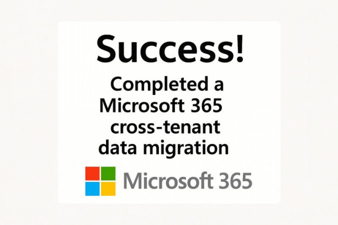 Úspešná migrácia Microsoft 365 medzi tenantmi bez tretích strán